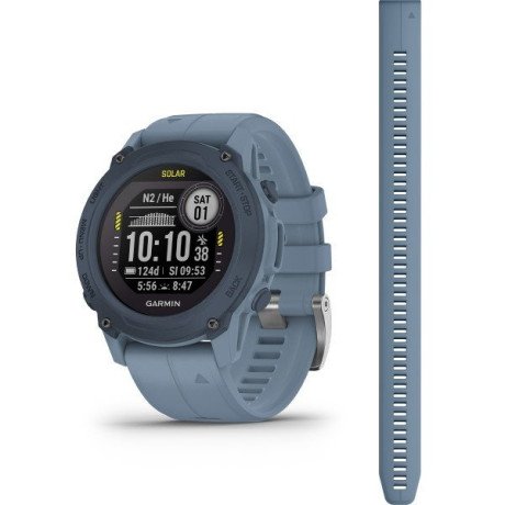 Смарт-часы Garmin Descent G1 часы Garmin Descent G1 Solar Hurricane Blue (010-02604-03/13)  Фото №1