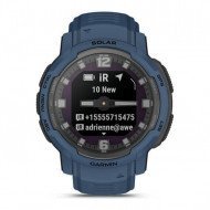 Смарт-годинник Garmin Instinct Crossover Solar Tidal Blue (010-02730-12/02)