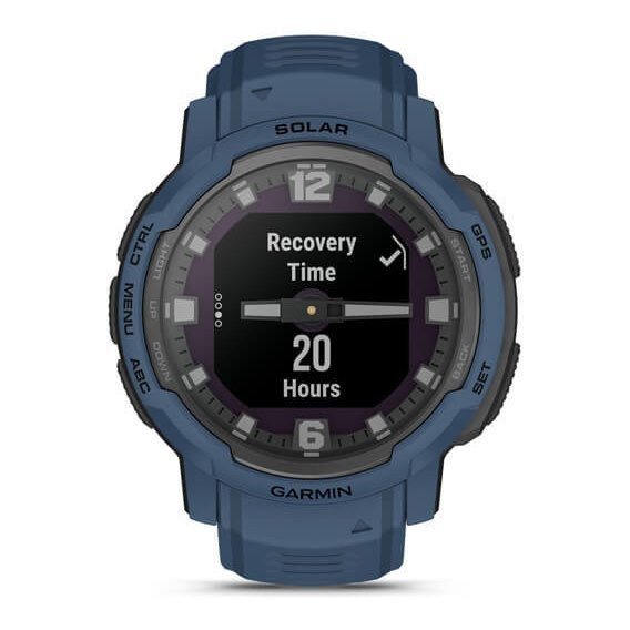 Смарт-часы Garmin Instinct Crossover Solar Tidal Blue (010-02730-12/02)  Фото №2