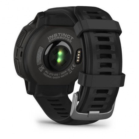 Смарт-годинник Garmin Instinct Crossover - Standard Edition Black (010-02730-13/03)  Фото №1