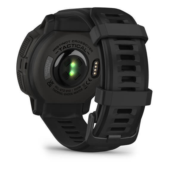 Смарт-часы Garmin Instinct Crossover Solar - Tactical Edition Black (010-02730-10/00)  Фото №1