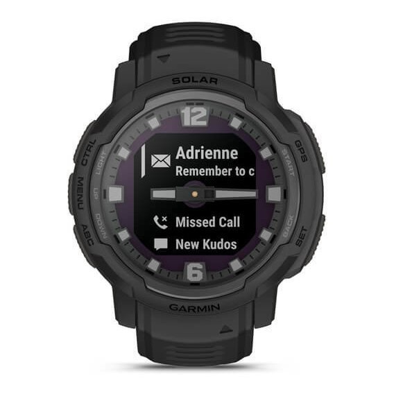 Смарт-часы Garmin Instinct Crossover Solar - Tactical Edition Black (010-02730-10/00)  Фото №2