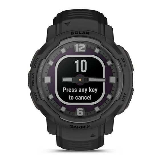 Смарт-часы Garmin Instinct Crossover Solar - Tactical Edition Black (010-02730-10/00)  Фото №3