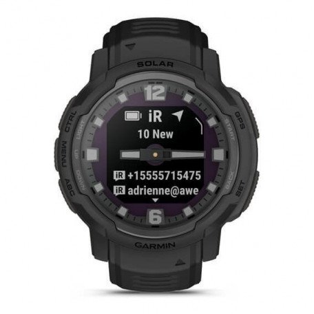 Смарт-часы Garmin Instinct Crossover Solar - Tactical Edition Black (010-02730-10/00)