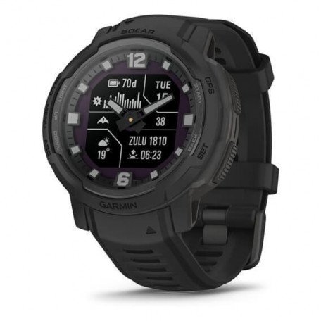 Смарт-часы Garmin Instinct Crossover Solar - Tactical Edition Black (010-02730-10/00)  Фото №0