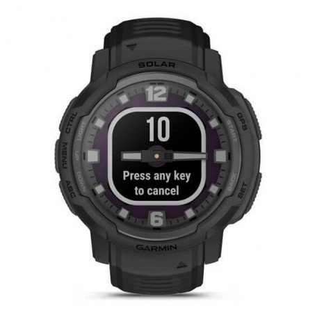 Смарт-часы Garmin Instinct Crossover Solar - Tactical Edition Black (010-02730-10/00)  Фото №3