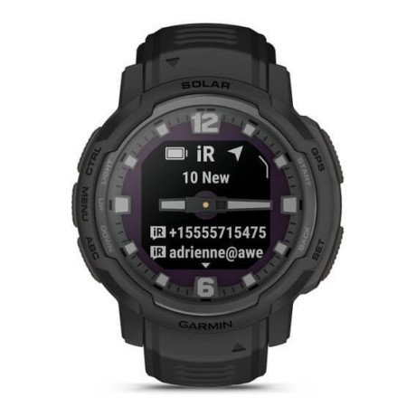Смарт-часы Garmin Instinct Crossover Solar - Tactical Edition Black (010-02730-10/00)