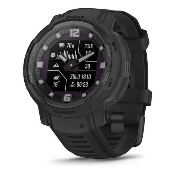 Смарт-годинник Garmin Instinct Crossover Solar - Tactical Edition Black (010-02730-10/00)  Фото №0
