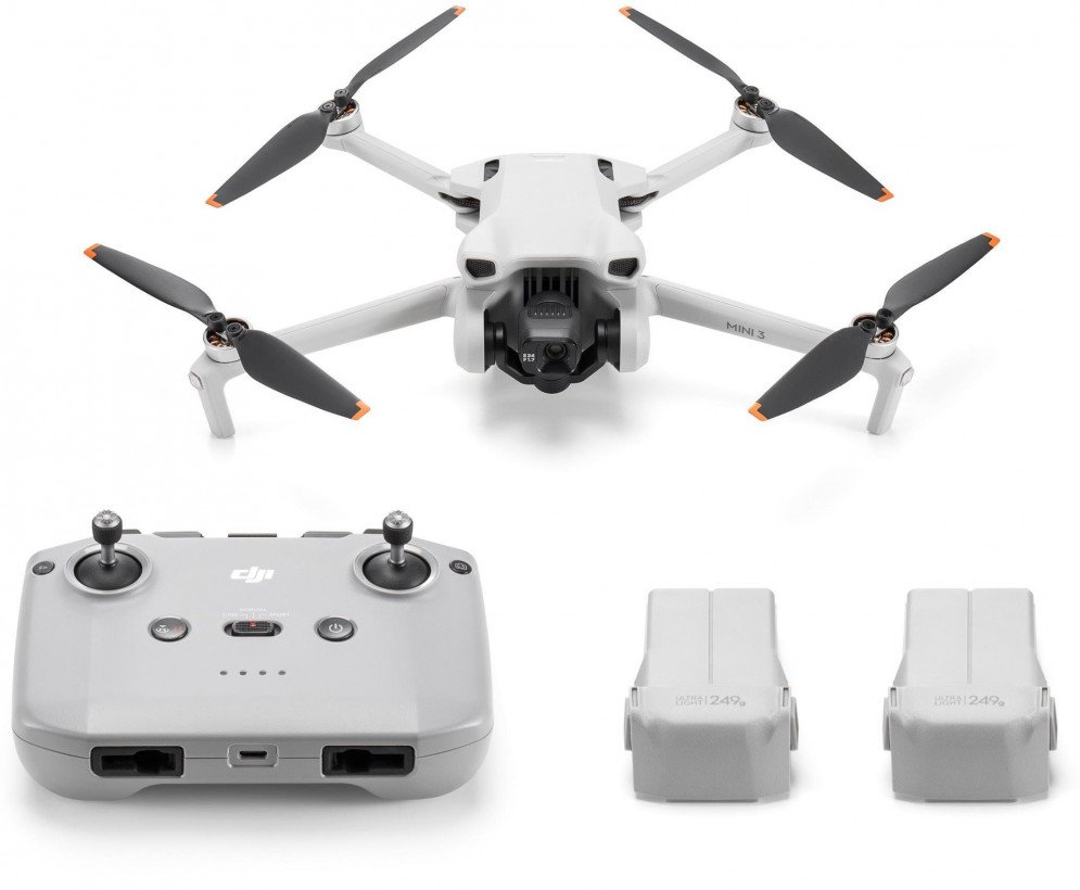 Квадрокоптер DJI Mini 3 with RC-N1 Remote Fly More Combo (CP.MA.00000610.01)  Фото №4
