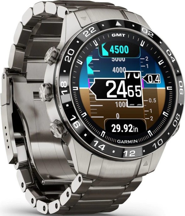 Смарт-годинник Garmin MARQ (Gen 2) Aviator (010-02648-00/01)  Фото №3