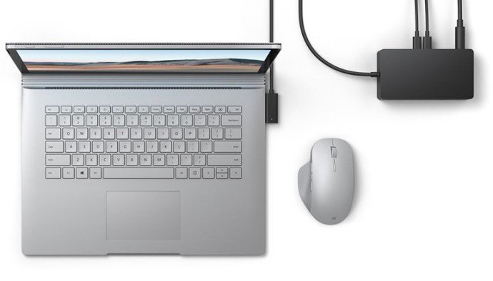 Док-станция для ноутбука Microsoft Surface Dock 2 (SVS-00001)  Фото №2