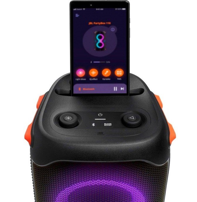 Портативні колонки JBL PartyBox 110 (JBLPARTYBOX110EU)  Фото №4
