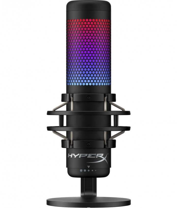 Мікрофон для ПК/ для стрімінгу, подкастів HyperX QuadCast S (HMIQ1S-XX-RG/G)