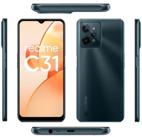Смартфон realme C31 3/32GB Dark Green (Global EU)  Фото №4