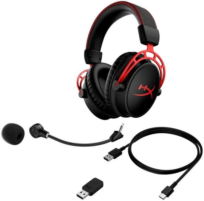 Навушники HyperX Cloud Alpha Wireless Black (4P5D4AA)  Фото №3