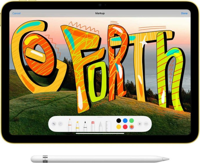 Планшет Apple iPad 10.9 2022 Wi-Fi + Cellular 256GB Yellow (MQ6V3)  Фото №1