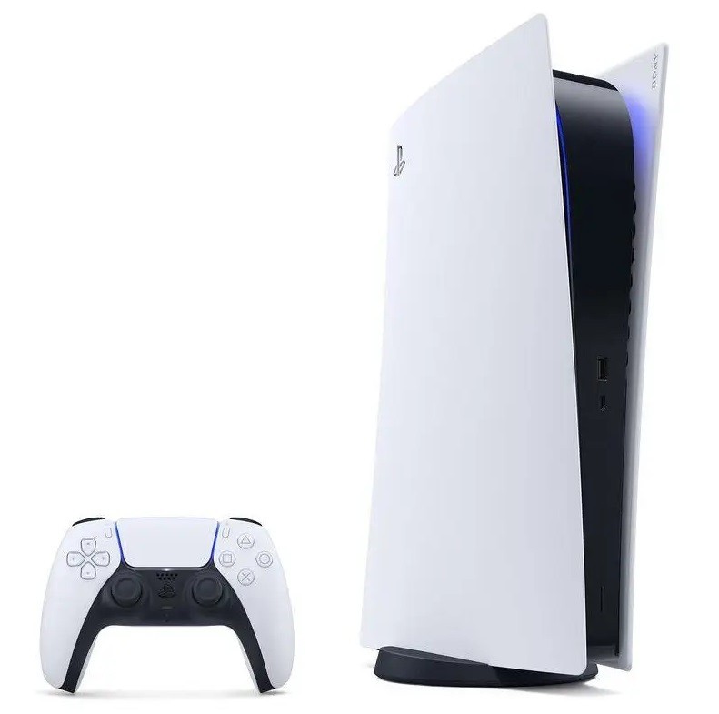 Стационарная игровая приставка Sony PlayStation 5 Digital Edition 825 GB Horizon Forbidden West Bundle  Фото №3