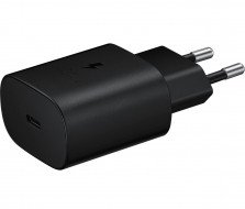 Мережевий зарядний пристрій Samsung 25W PD3.0 + Type-C Black (EP-TA800NBEGRU)