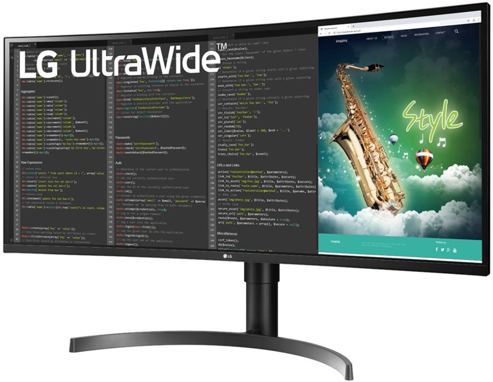 ЖК монитор LG UltraWide (35WN75C-B)  Фото №1