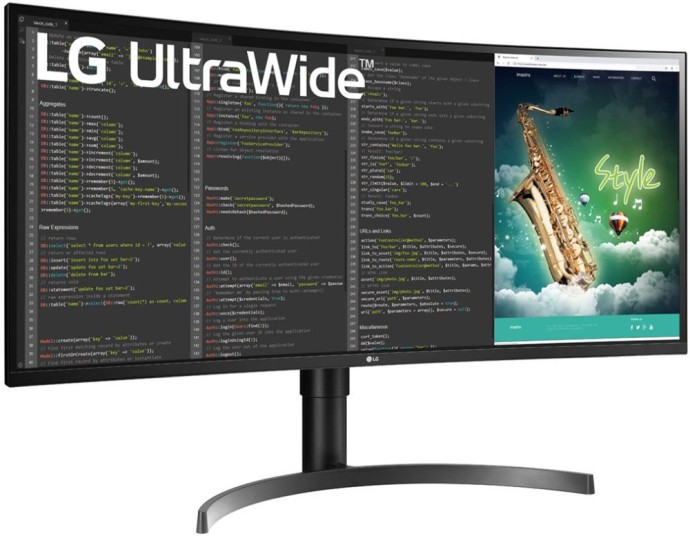 РК монітор LG UltraWide (35WN75C-B)  Фото №0