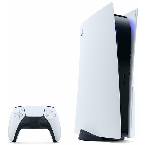 Стаціонарна ігрова приставка Sony PlayStation 5 Digital Edition 825 GB EA SPORTS FIFA 23 Bundle  Фото №2