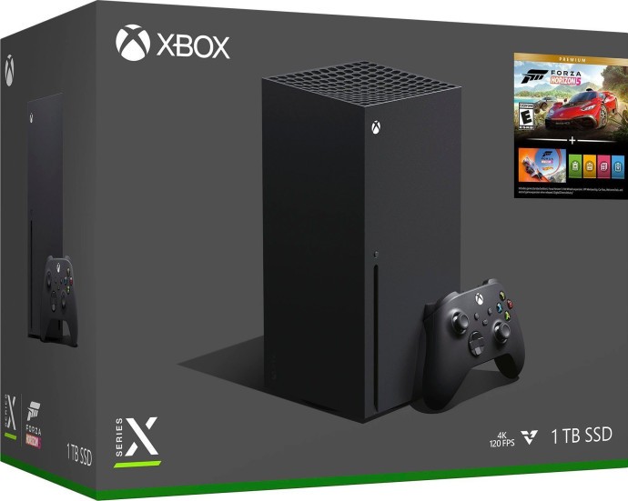 Стаціонарна ігрова приставка Microsoft Xbox Series X 1 TB Forza Horizon 5 Ultimate Edition (RRT-00061)  Фото №5