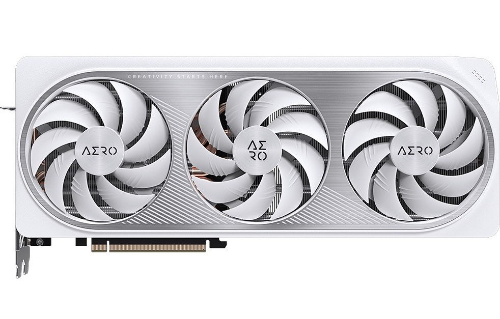 Відеокарта GIGABYTE GeForce RTX 4070 Ti AERO OC 12G (GV-N407TAERO OC-12GD)  Фото №0
