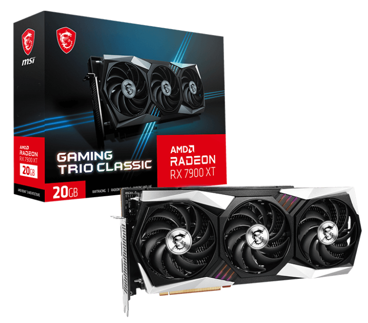 Відеокарта MSI Radeon RX 7900 XT GAMING TRIO CLASSIC 20G