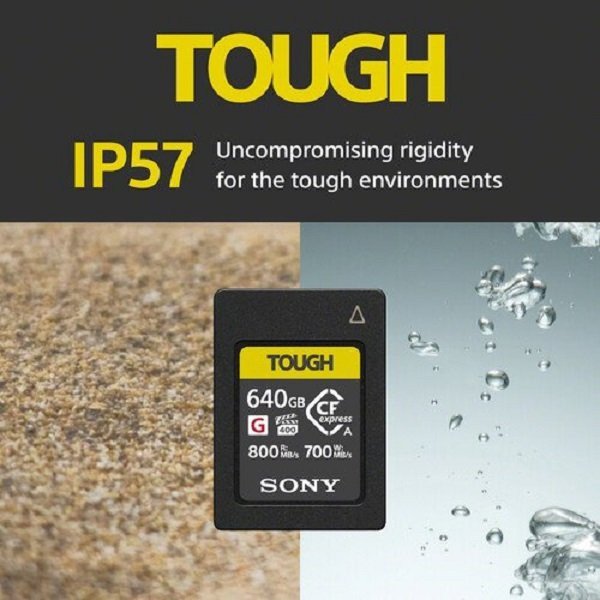Карта пам&#039;яті Sony 640GB CFexpress Type A TOUGH Memory Card  Фото №2