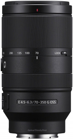 Длиннофокусный объектив Sony SEL70350G 70-350 mm F/4.5-6.3 G OSS  Фото №2