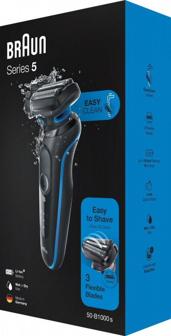Электробритва мужская Braun Series 5 50-B1000s  Фото №5