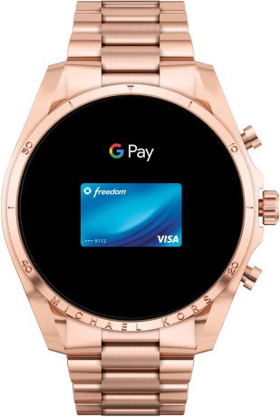 Смарт-годинник Michael Kors Gen 6 Bradshaw Rose Gold-Tone Smartwatch (MKT5133)  Фото №2