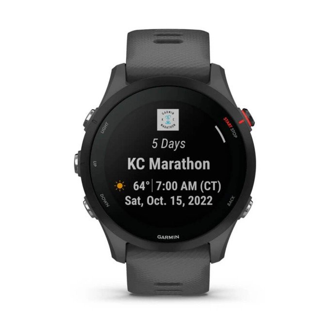 Смарт-годинник Garmin Forerunner 255 Slate Gray (010-02641-00/10)  Фото №3