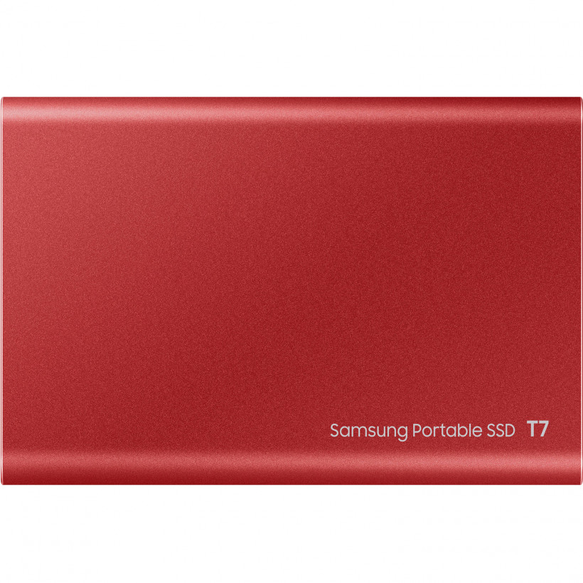 SSD накопитель Samsung T7 1 TB Red (MU-PC1T0R/WW)  Фото №2