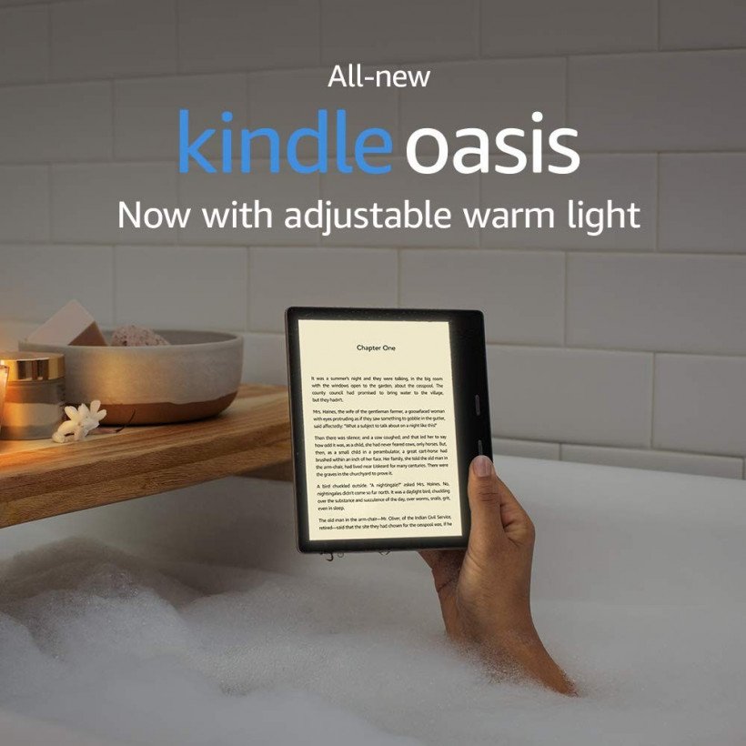 Електронна книга з підсвічуванням Amazon Kindle Oasis 10th Gen. 32GB Champagne Gold  Фото №2