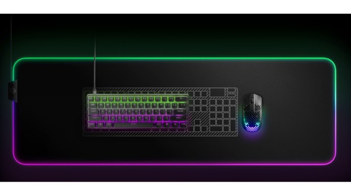 Клавіатура SteelSeries Apex Pro Mini USB (64820)  Фото №4
