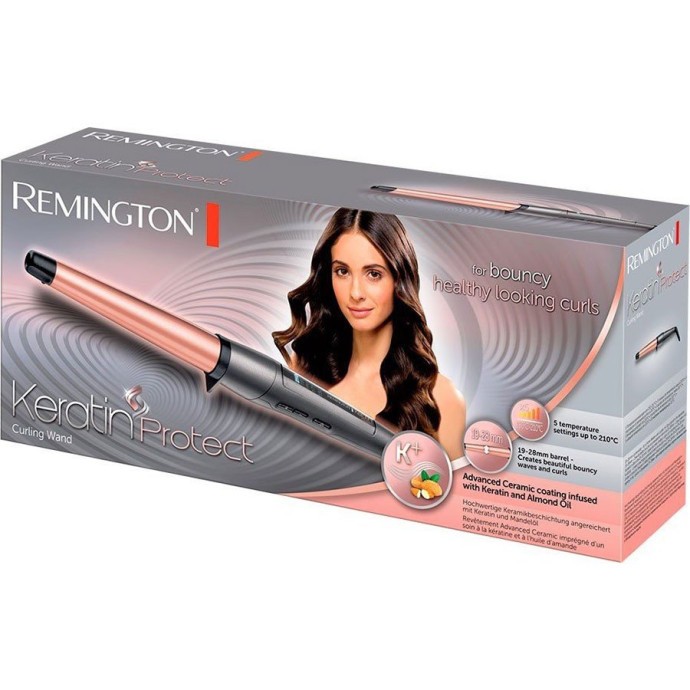 Плойка конусная Remington Keratin Protect CI83V6  Фото №3