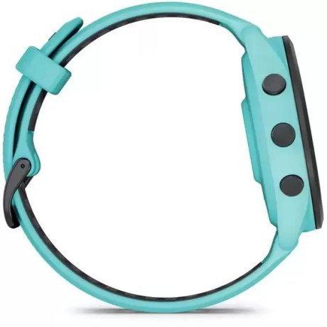 Смарт-годинник Garmin Forerunner 265 Black Bezel w. Aqua Case and Aqua/Black Silicone Band (010-02810-02/12)  Фото №3