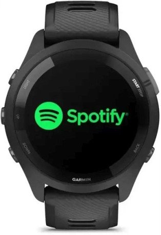 Смарт-часы Garmin Forerunner 265 Black Bezel and Case w. Black/Powder Gray Silicone Band (010-02810-00/10)  Фото №4