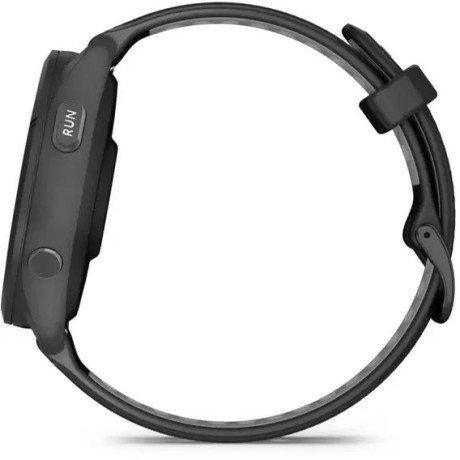 Смарт-часы Garmin Forerunner 265 Black Bezel and Case w. Black/Powder Gray Silicone Band (010-02810-00/10)  Фото №6