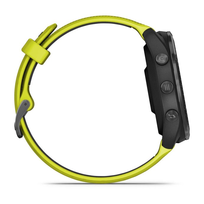 Спортивные часы Garmin Forerunner 965 Carbon Gray Titanium Bezel w. Black Case and Amp Yell/Black S. Band (010-02809-02/12)  Фото №1