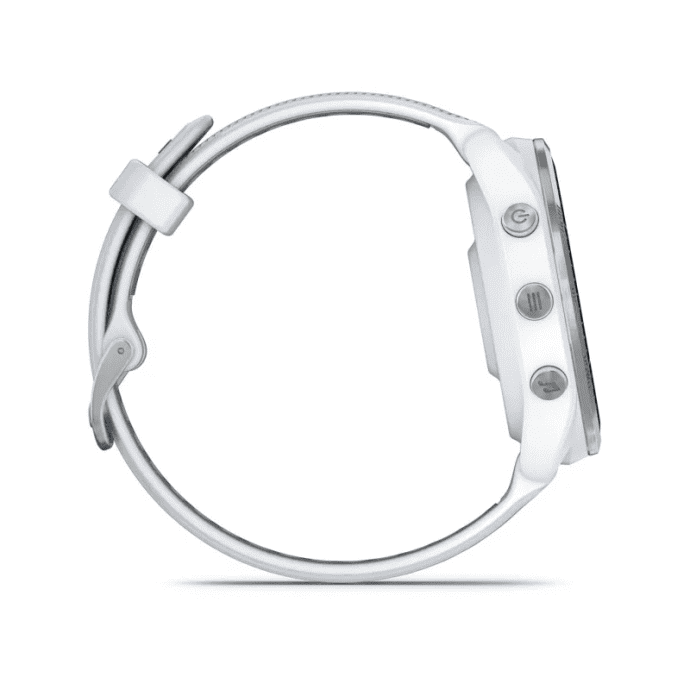 Спортивные часы Garmin Forerunner 965 Titanium Bezel w. Whiteston Case and Whiteston/Powder Gray S. Band (010-02809-01/11)  Фото №2