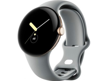 Смарт-часы Google Pixel Watch LTE Champagne Gold Case/Hazel Active Band  Фото №0
