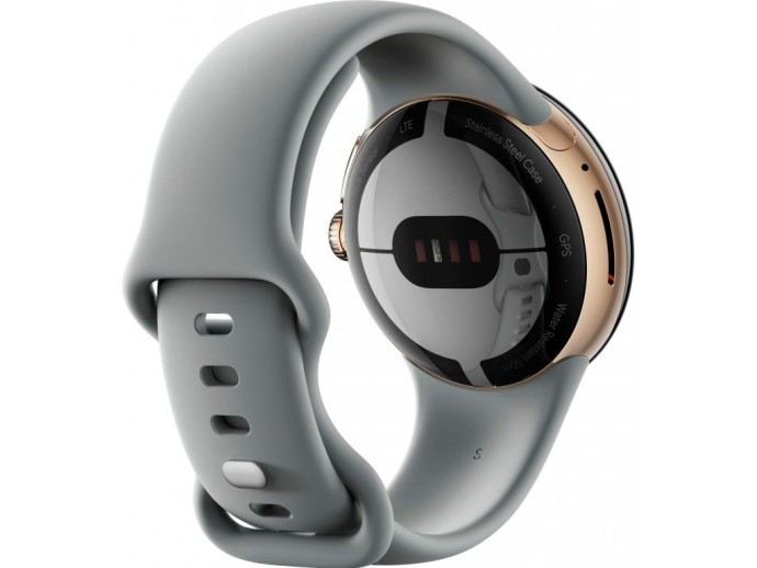 Смарт-годинник Google Pixel Watch LTE Champagne Gold Сase/Hazel Active Band  Фото №2