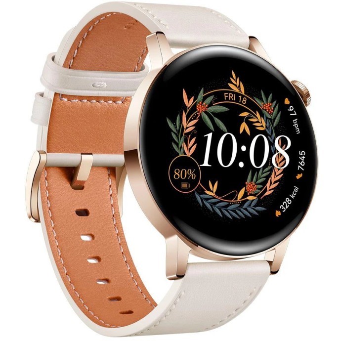 Смарт-годинник Huawei Watch GT3 42mm Frosty White (55027150)  Фото №3