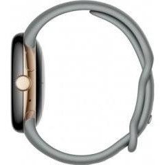 Смарт-годинник Google Pixel Watch Polished Silver Case/Charcoal Active Band  Фото №1