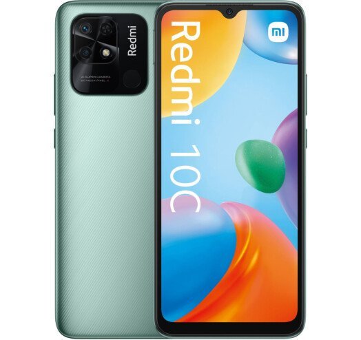 Смартфон Xiaomi Redmi 10C 4/64GB Mint Green