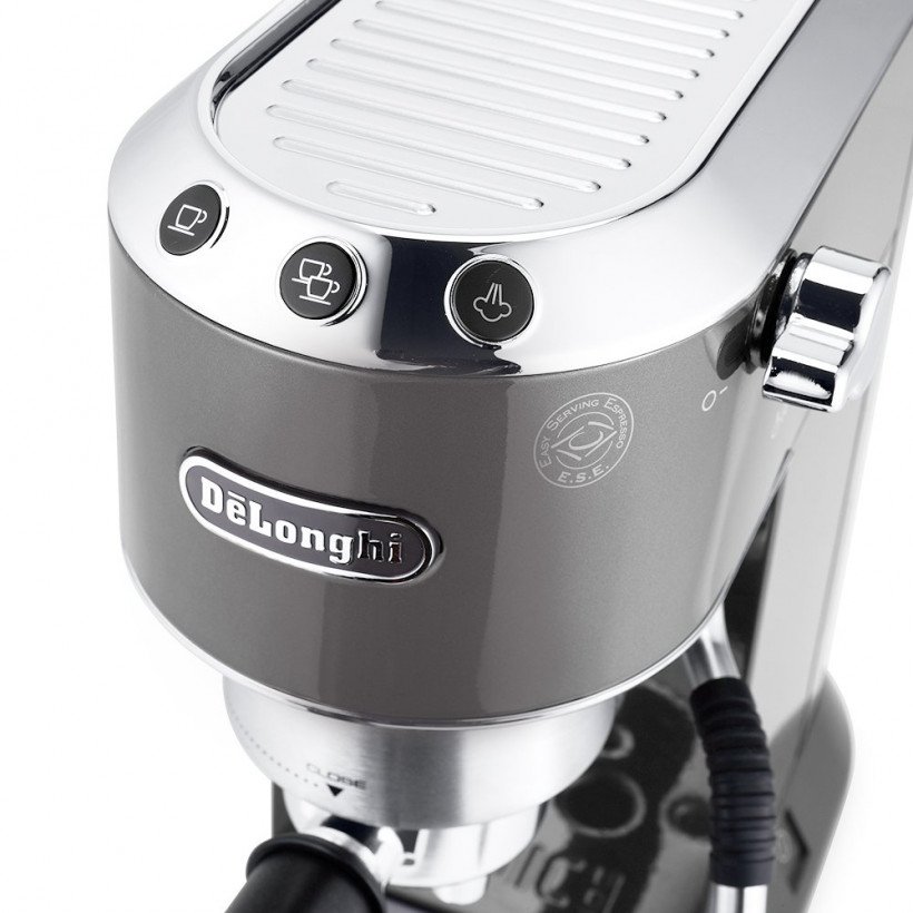 Ріжкова кавоварка еспресо Delonghi Dedica Arte EC 885.GY  Фото №0