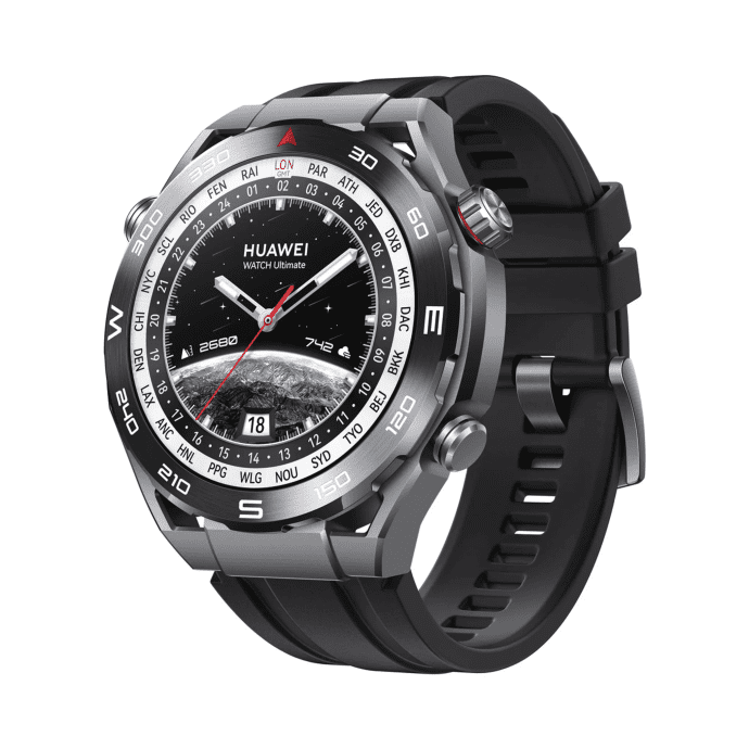 Смарт-часы HUAWEI Watch Ultimate Expedition Black (55020AGF)  Фото №4