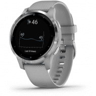 Смарт-годинник Garmin vivoactive 4S Powder Gray/Silver (010-02172-03/010-02172-01)